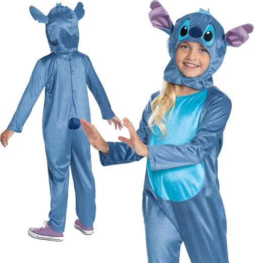 Laste kostüüm STITCH – kigurumi 127–136 cm (7–8 aastat)