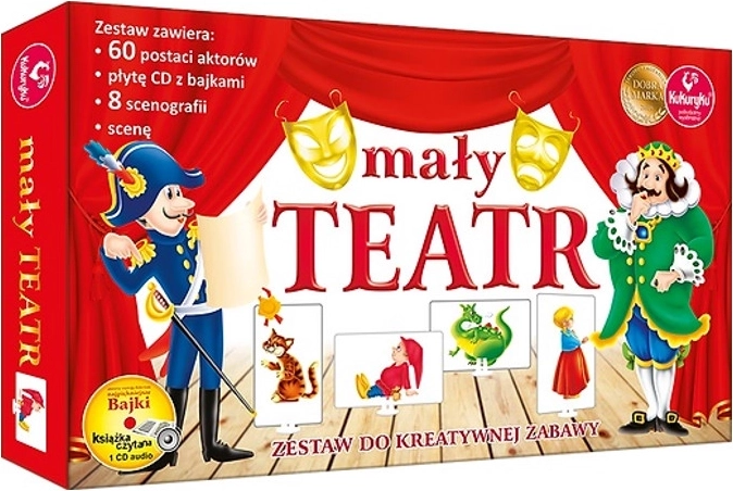 Mäng „Väike teater” – komplekt laste koduteatriks