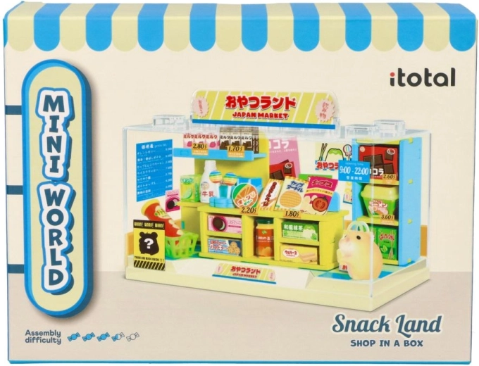 I-Total Mini World Japanese Market – DIY Model Kit