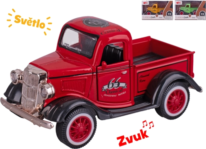 Old Timer auto metallmudel 11 cm tule ja heliga