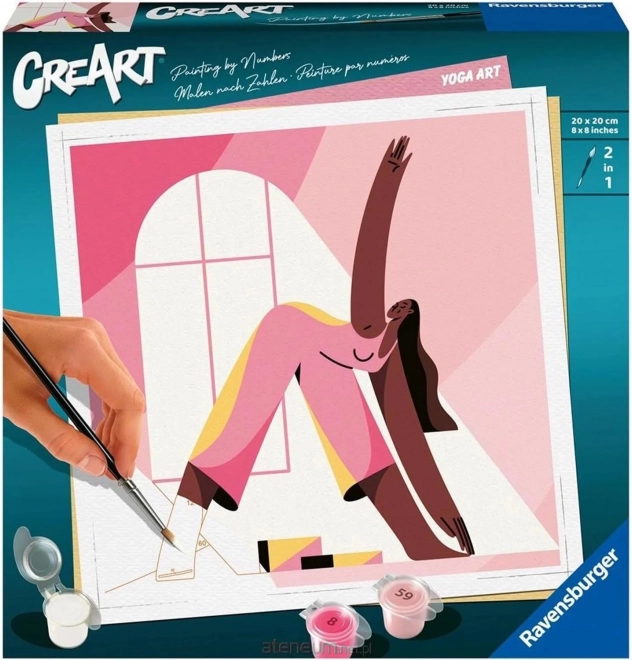 Creart jooga numbrite järgi maalimine