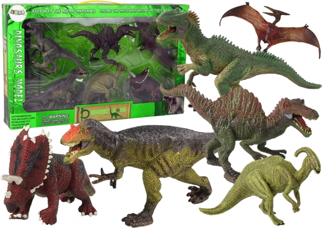 Dinosauruste komplekt – 6 suurt figuuri