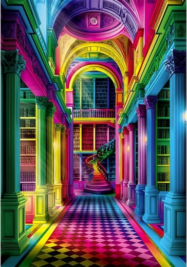 Clementoni pusle ColorBoom: Athenaeum 1000 tükki