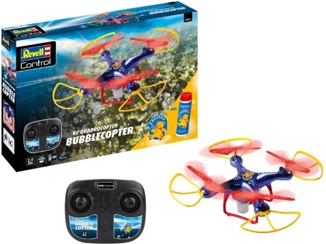 Revell RC kvadrokopter Bubblecopter seebimullidega Pustefix
