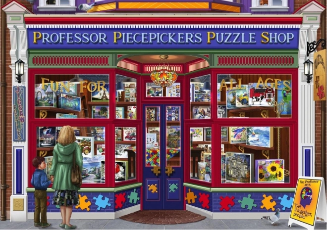Pusle Bluebird Professor Puzzle Shop 1500 tükki