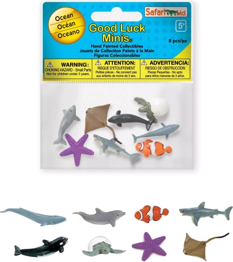 Safari Ltd. Ookean Good Luck Minis funpack (8 figuuri)