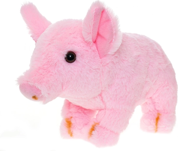 Pehme mängusiga 24 cm – roosa, seisev