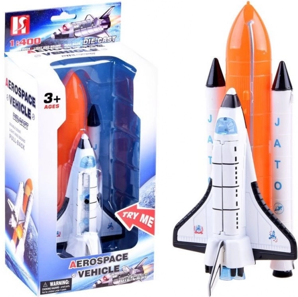 Kosmosesüstik helide ja valgusega