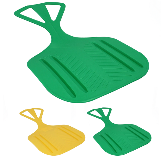Plastic apple-shaped slider for kids and adults