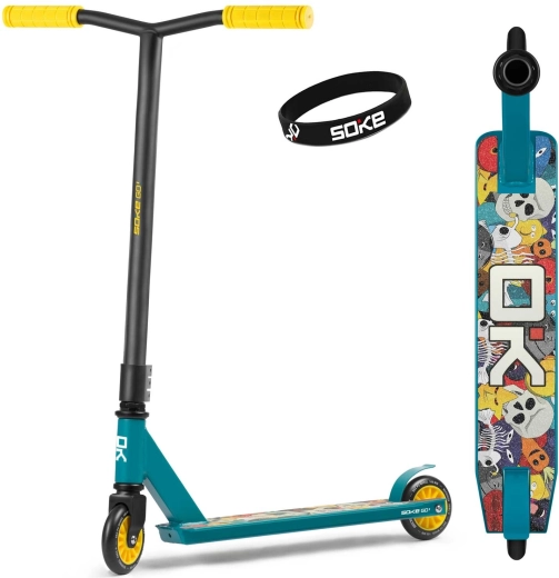 Soke Go! Freestyle Scooter Yellow-Blue