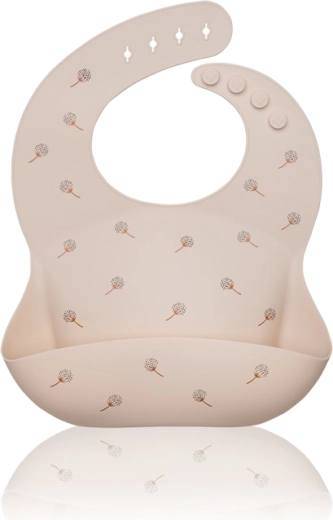 Petite&Mars silikoonist pudipõll Sam Beige Dandelion