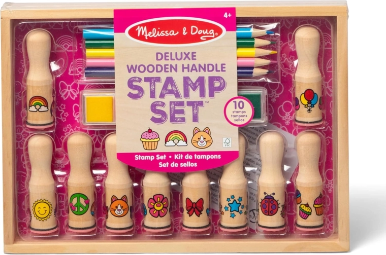 Creative Deluxe Set: Stamps, Inks and Pencils MELISSA & DOUG