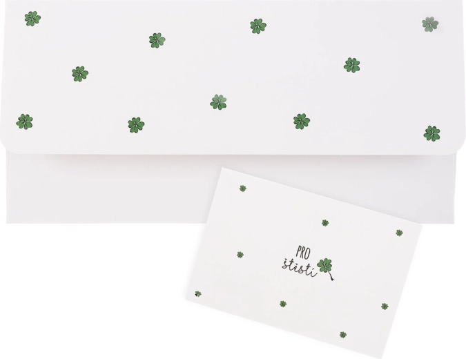 Paper Gift Envelope “Good Luck” 22 × 11 cm