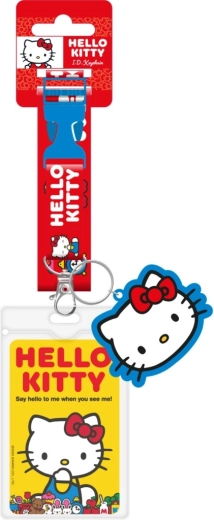 Hello Kitty kaelapael ripatsi ja ID-hoidikuga