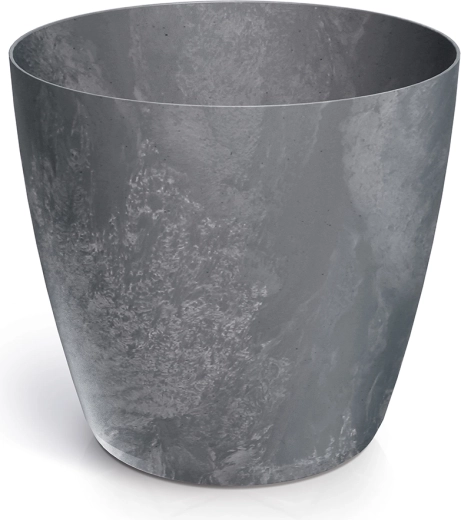 Mate betoonefektiga lillepott, marengo, 23,8 cm