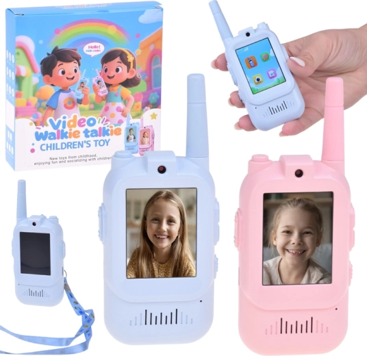 XREC videokõnesaatjad lastele (komplekt 2 tk) 2" LCD ja kaameraga