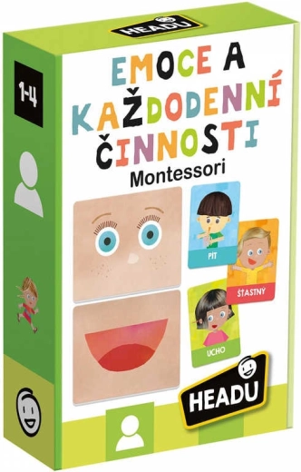 Headu Montessori emotsionaalsed väljendused ja igapäevased tegevused – õpetlik mäng