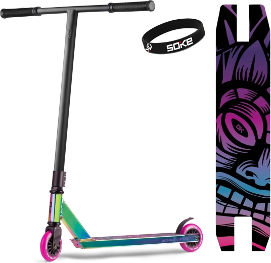 Soke Evo Street black neochrome freestyle scooter
