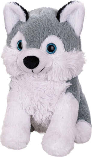 Pehme husky istuv 25 cm