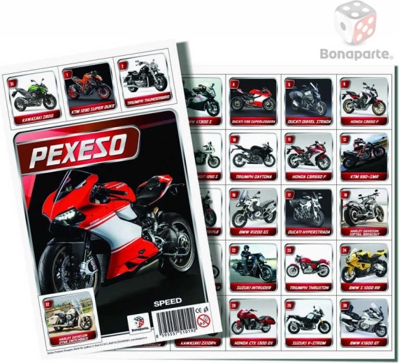 Bonaparte pildimäng Moto Speed – mootorrattad (fotod) - 1 tk