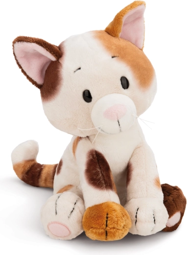 NICI plush tricolor Calico Green cat 20 cm