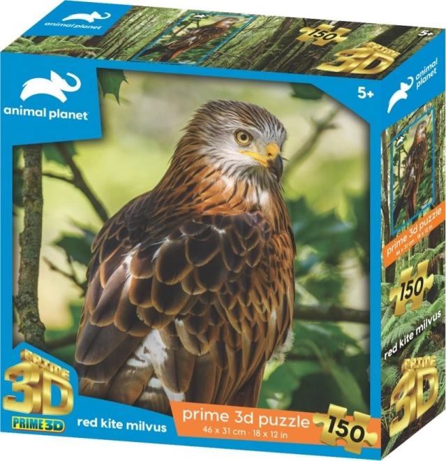 3D pusle Punane draakon MILVUS 150 tükki