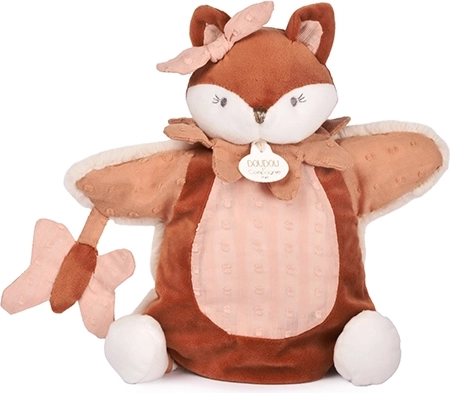 Doudou plüüsist käenukk rebane Mina roosa 25 cm