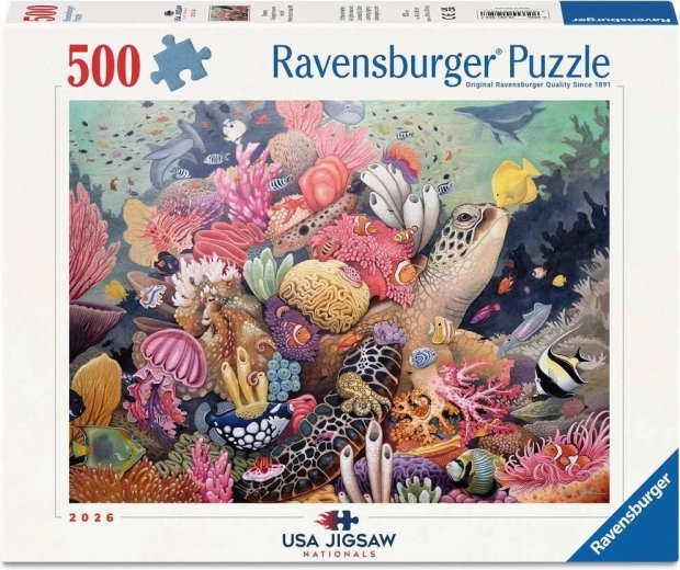 Ravensburger pusle Veealune maailm 500 tükki