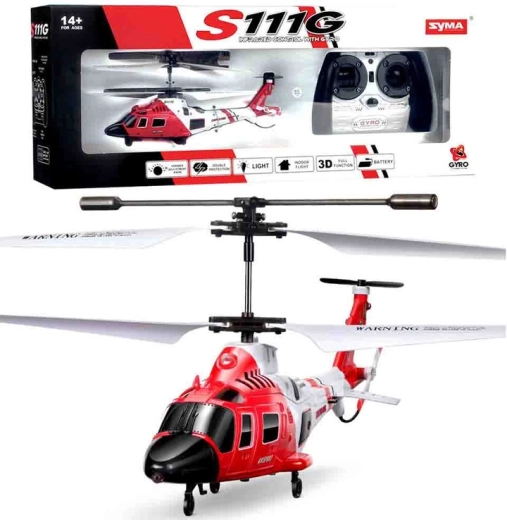 Syma S111G RC helicopter with gyroscope