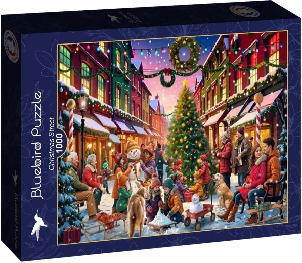 Bluebird puzzle Christmas Street 1000 pieces
