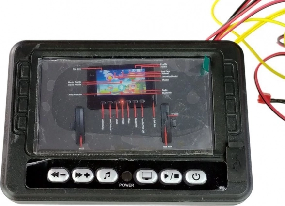 LCD MP4 muusikapaneel Range Roverile