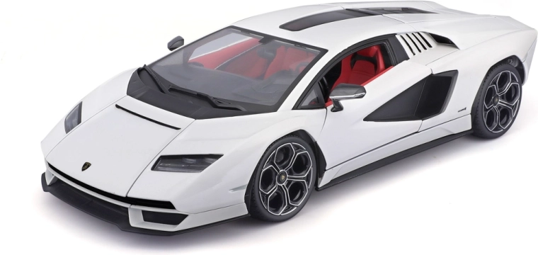 Maisto Lamborghini Countach LPI 800-4 valge mudel 1:18