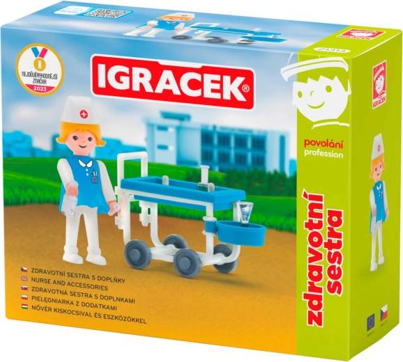 Efko Igráček medõde – tarvikutega figuur
