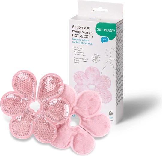 BabyOno Hot & Cold geelist rinnapadjad