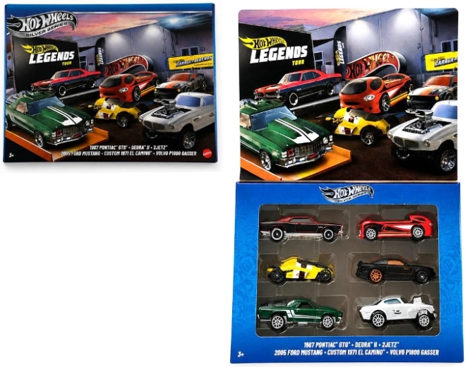 Hot Wheelsi kogujate autosett Legends Tour