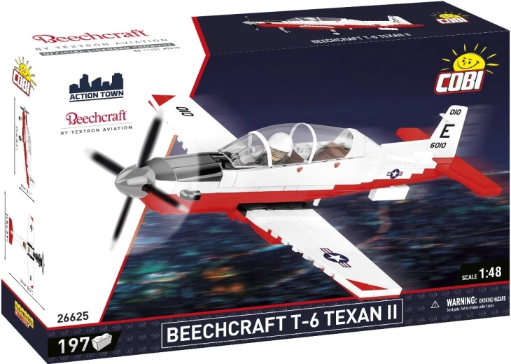 Cobi Beechcraft T-6 Texan II lennuki ehituskomplekt 1:48 (197 osa)