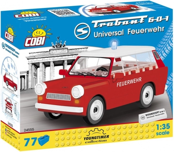 COBI Trabant 601 Universal tuletõrje 1:35 (77 klotsi)