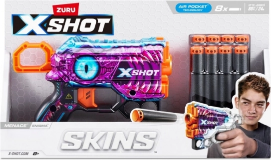 X-Shot Skins Menace vahtkummist blaster ZURU-lt