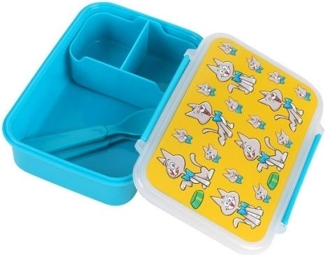 Kids' lunchbox Kitty with cutlery