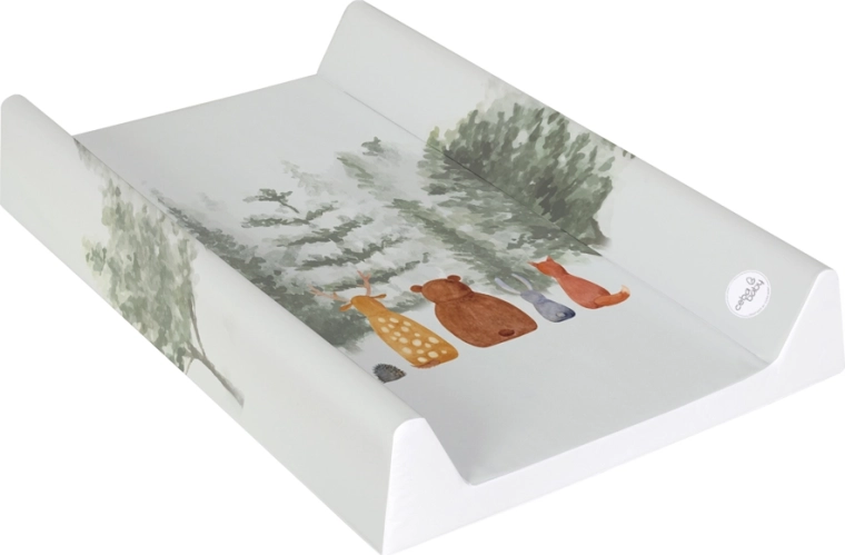 Ceba Baby pehme profiiliga mähkimisalus 50 × 70 cm basic forest companions