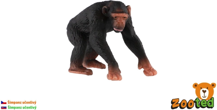 Hariliku šimpansi figuur, 7 cm
