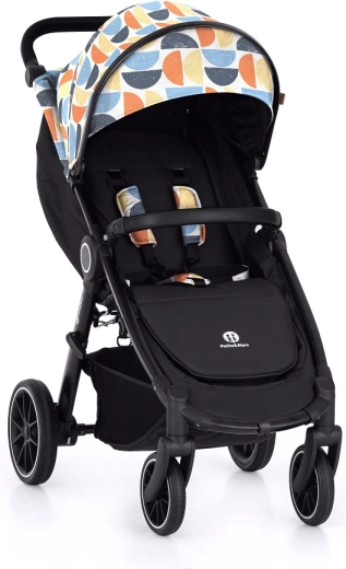 Petite&Mars sportkäru Street+ RWS black limited retro