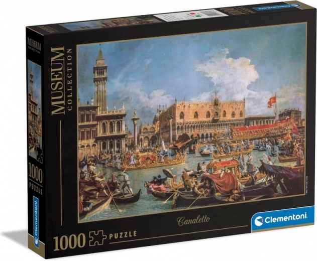 Puzzle 1000 tükki Museum Canaletto Bucentauri tagasitulek Mola juurde taevaminemise päeval