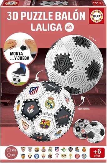 Educa 3D pusle Build&Play jalgpallipall La Liga 32 tükki