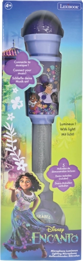 Lexibook Encanto Light-Up Microphone with Melodies