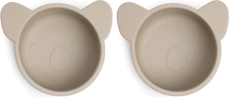 NUUROO silikoonist snäkikauss koala rosa, 2 tk
