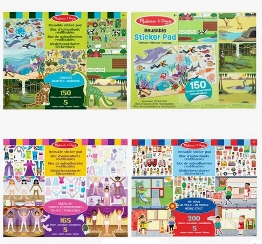 Korduvkasutatav värviraamat lastele Melissa & Doug (valik)