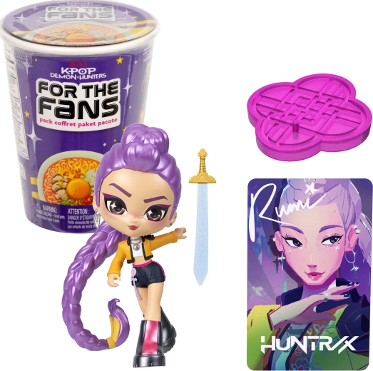 Mattel KPop Demon Huntersi üllatuslik kollektsioneeritav kujuke koos lisatarviku ja kollektsioneerimiskaardiga (ramen)