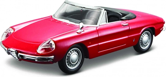 Bburago Hobby – Alfa Romeo Spider 1966, punane mudel 1:32