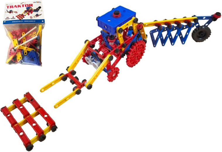 Variant mini traktor – polütehniline ehituskomplekt 209 osaga